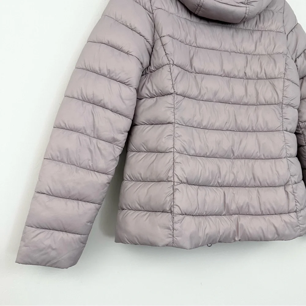 Barbour Shaw Quilted Puffer Jacket Hooded Lightweight Coat - Picture 10 of 15